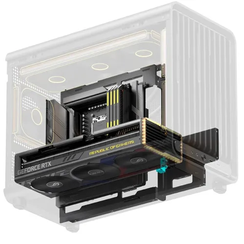 Case PC JONSBO D33 Black – Mini Tower M-ATX| VGA 435m| AIO 360mm